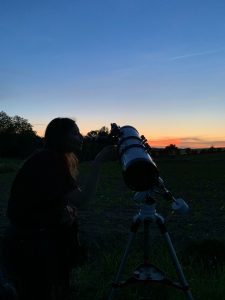 observation telescope soiree